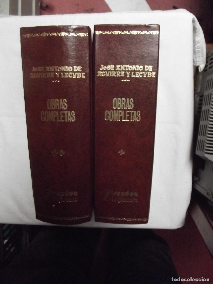 Libros: OBRAS COMPLETAS DE JOSE ANTONIO DE AGUIRRE Y LECUBE - Foto 2
