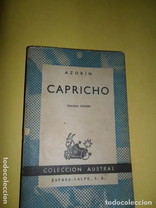 Libros: Capricho, Azor&iacute;n, colecci&oacute;n Austral - Azor&iacute;n - Foto 2