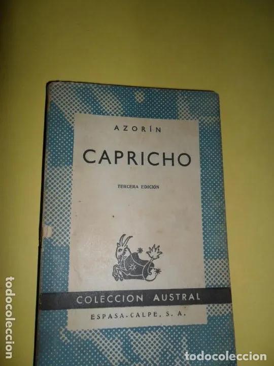 Libros: Capricho, Azor&iacute;n, colecci&oacute;n Austral - Azor&iacute;n - Foto 3
