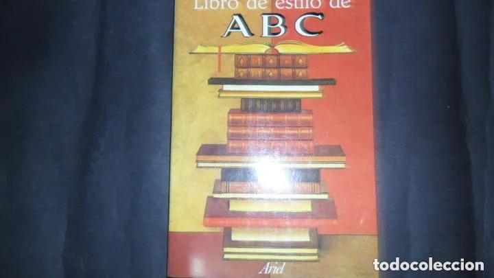 Libros: Libro de estilo de ABC, ed. Ariel - ABC - Foto 1