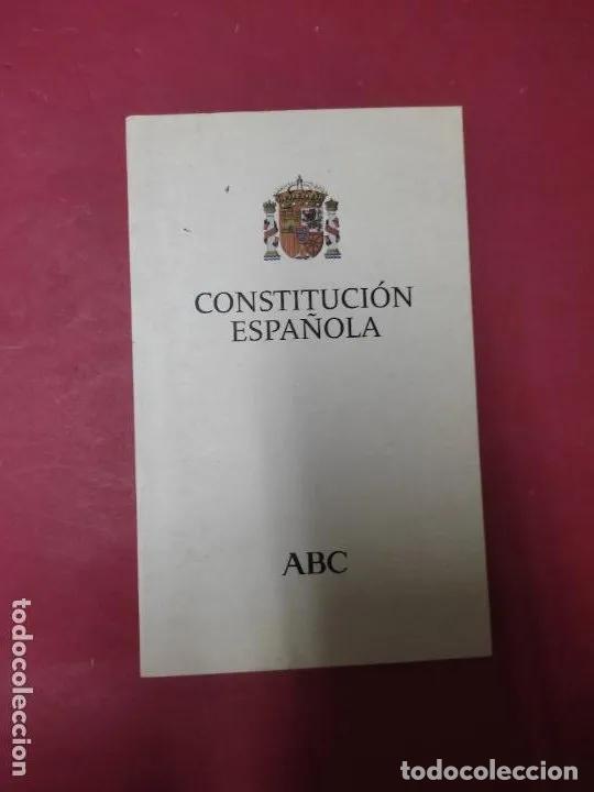 Libros: Constituci&oacute;n espa&ntilde;ola, ed. ABC - Foto 1