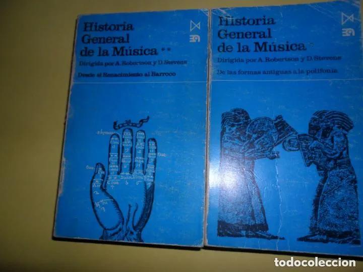 Libros: Historia general de la m&uacute;sica, libros 1 y 2, ed. Itsmo - Foto 1