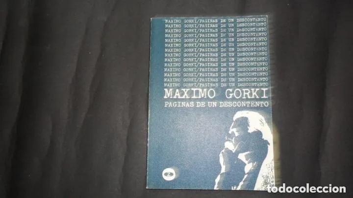 Libros: P&aacute;ginas de un descontento, M&aacute;ximo Gorki, Ed. Zero - M&aacute;ximo Gorki - Foto 3