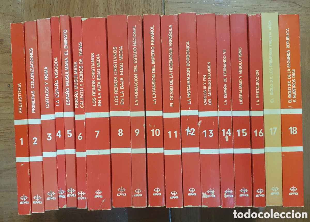 Libros: Nueva Historia de Espa&ntilde;a � 18 Tomos � Completa � EDAF - VV. AA. - Foto 1
