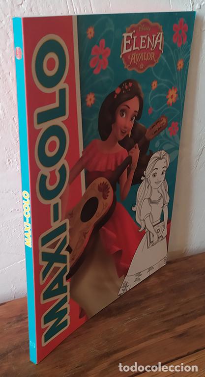 Libros: ELENA DE AVALOR. Maxi colo. Para colorear - DISNEY - Foto 1