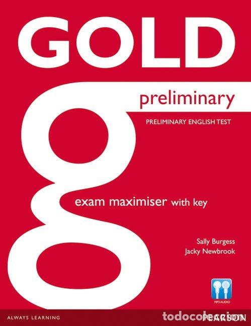 Libros: GOLD PRELIMINARY MAXIMISER WITH KEY - BURGESS,SALLY - Foto 1