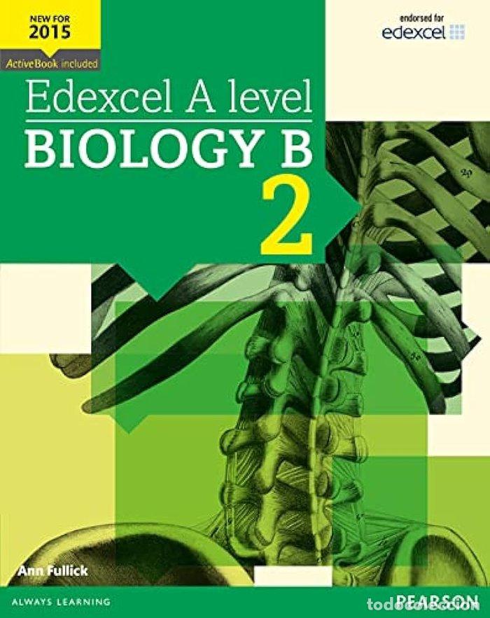 Libros: EDEXCEL A LEVEL BIOLOGY B STUDENT BOOK 2 2015 - HUDSON, MILES - Foto 1