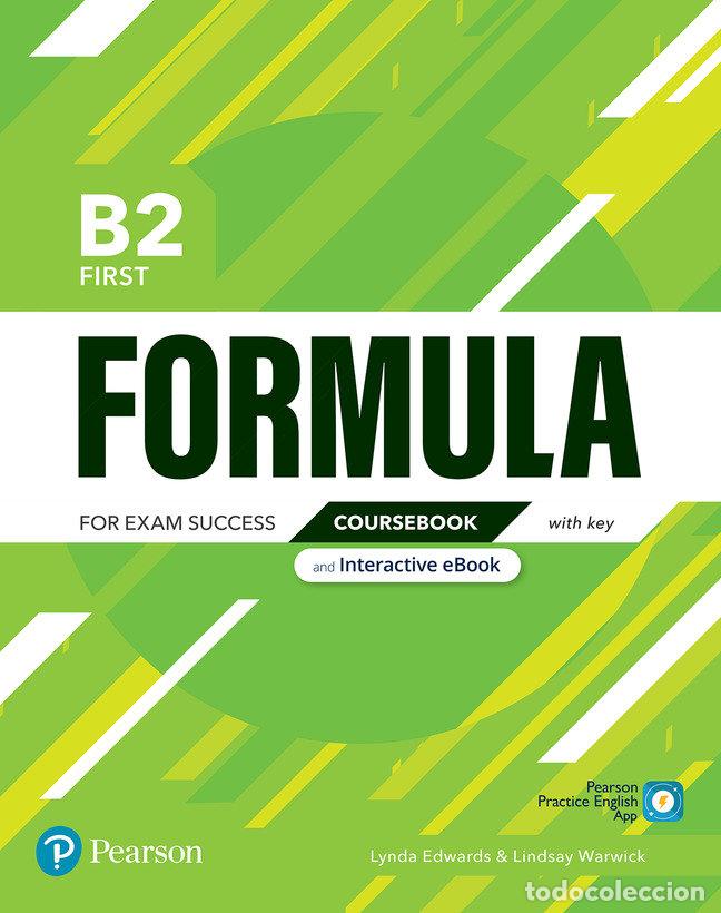 Libros: FORMULA B2 FIRST COURSEBOOK WITH KEY & EBOOK - PEARSON EDUCATION - Foto 1