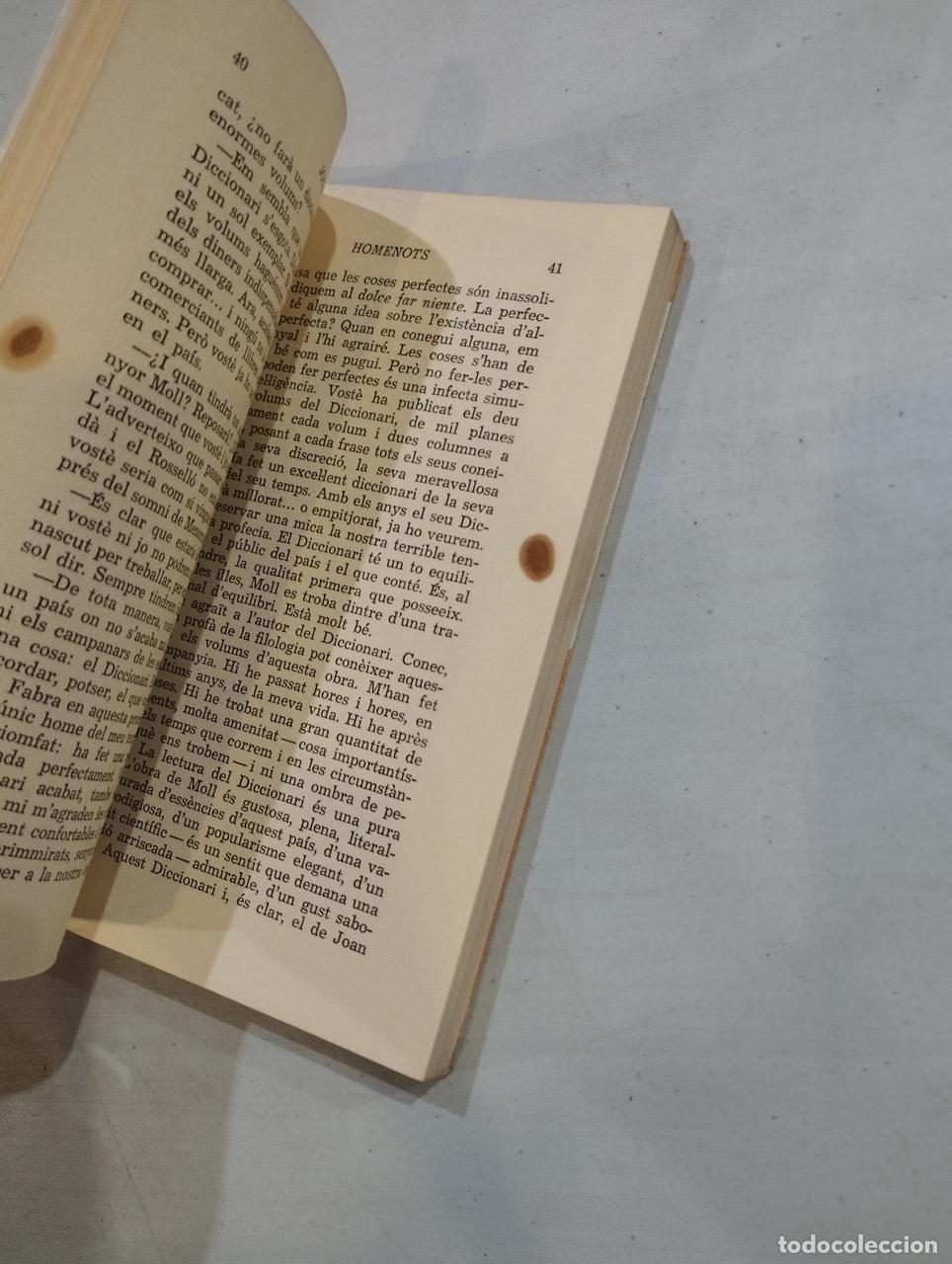 Libros: Josep Pla - Homenots (vuitena s&egrave;rie) - Foto 2