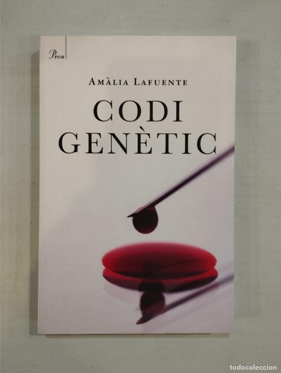 Libros: Am&agrave;lia Lafuente - Codi gen&egrave;tic - Foto 1