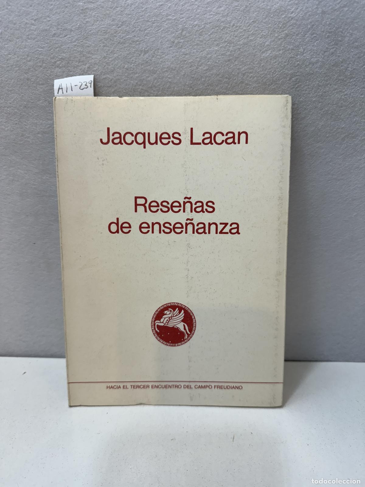 Libros: LACAN, Jacques: - Rese&ntilde;as de ense&ntilde;anza (1964-68). - Foto 1