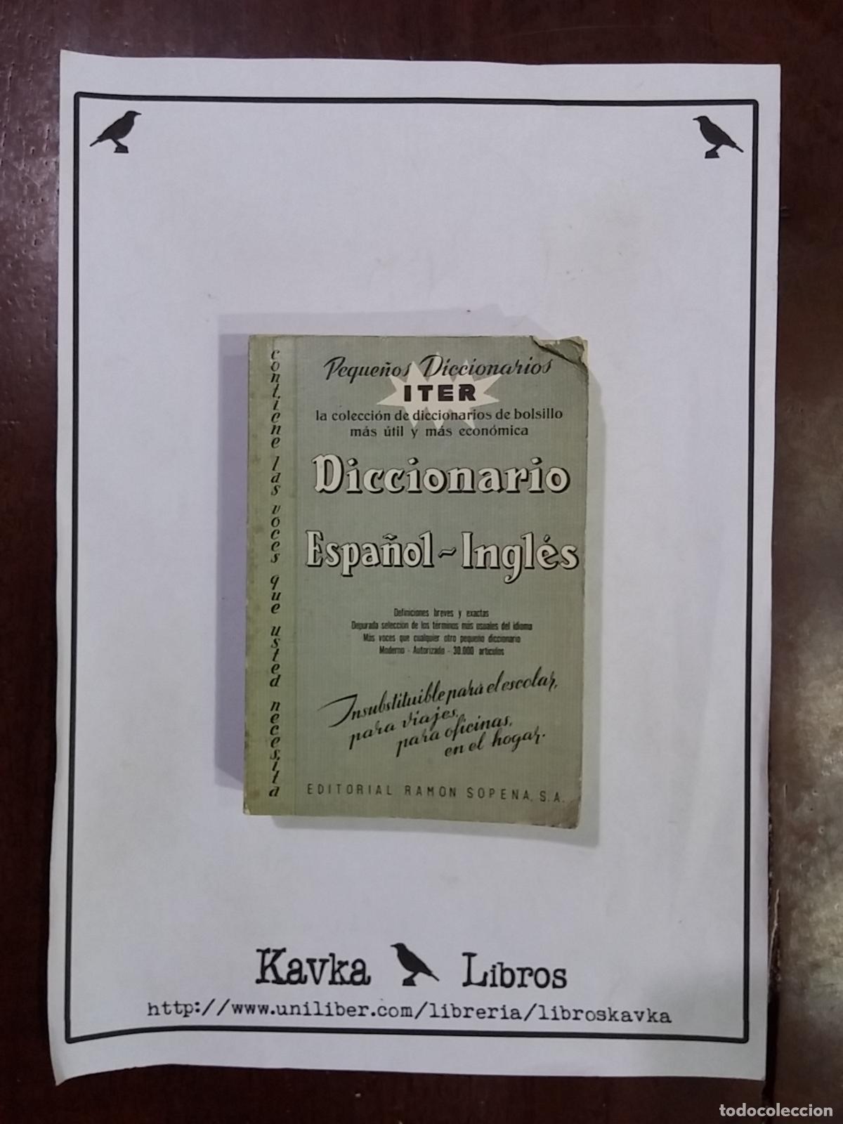 Libros: Diccionario Espa&ntilde;ol-Ingl&eacute;s - - Foto 1