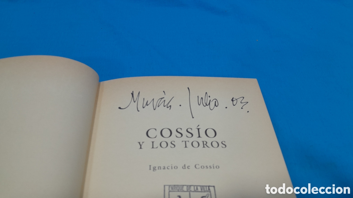 Libros: COSS&Iacute;O Y LOS TOROS - IGNACIO DE COSS&Iacute;O - LA TAUROMAQUIA 11 - Foto 4