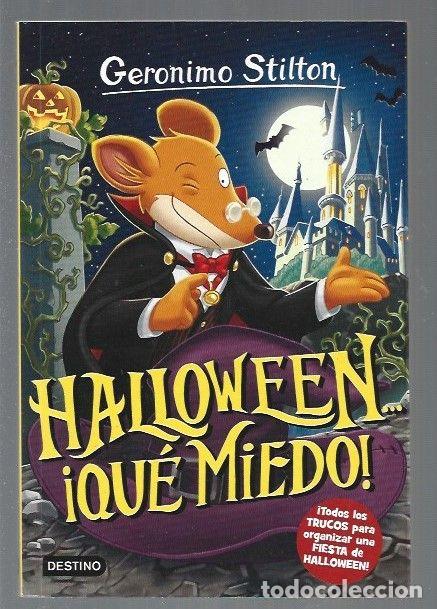 Libros: GERONIMO STILTON 25: HALLOWEEN &iexcl;QUE MIEDO! - STILTON, GERONIMO - Foto 1