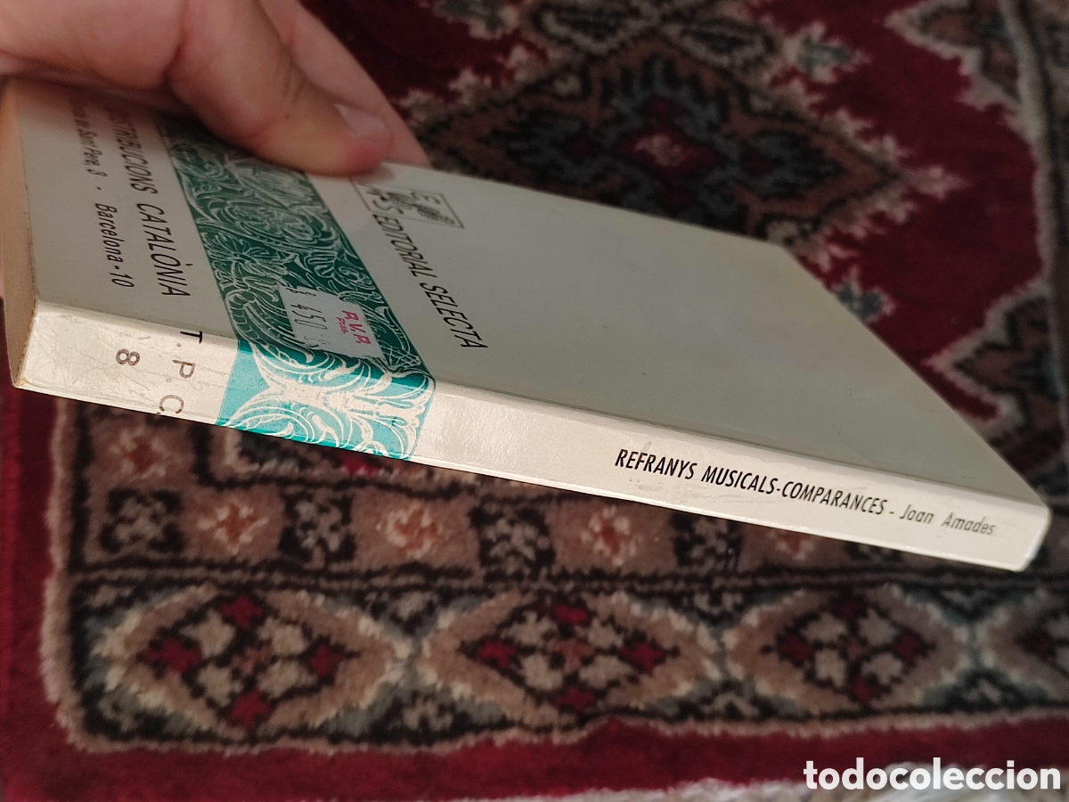 Libros: Refranys Musicals Comparances Joan Amades - Foto 7