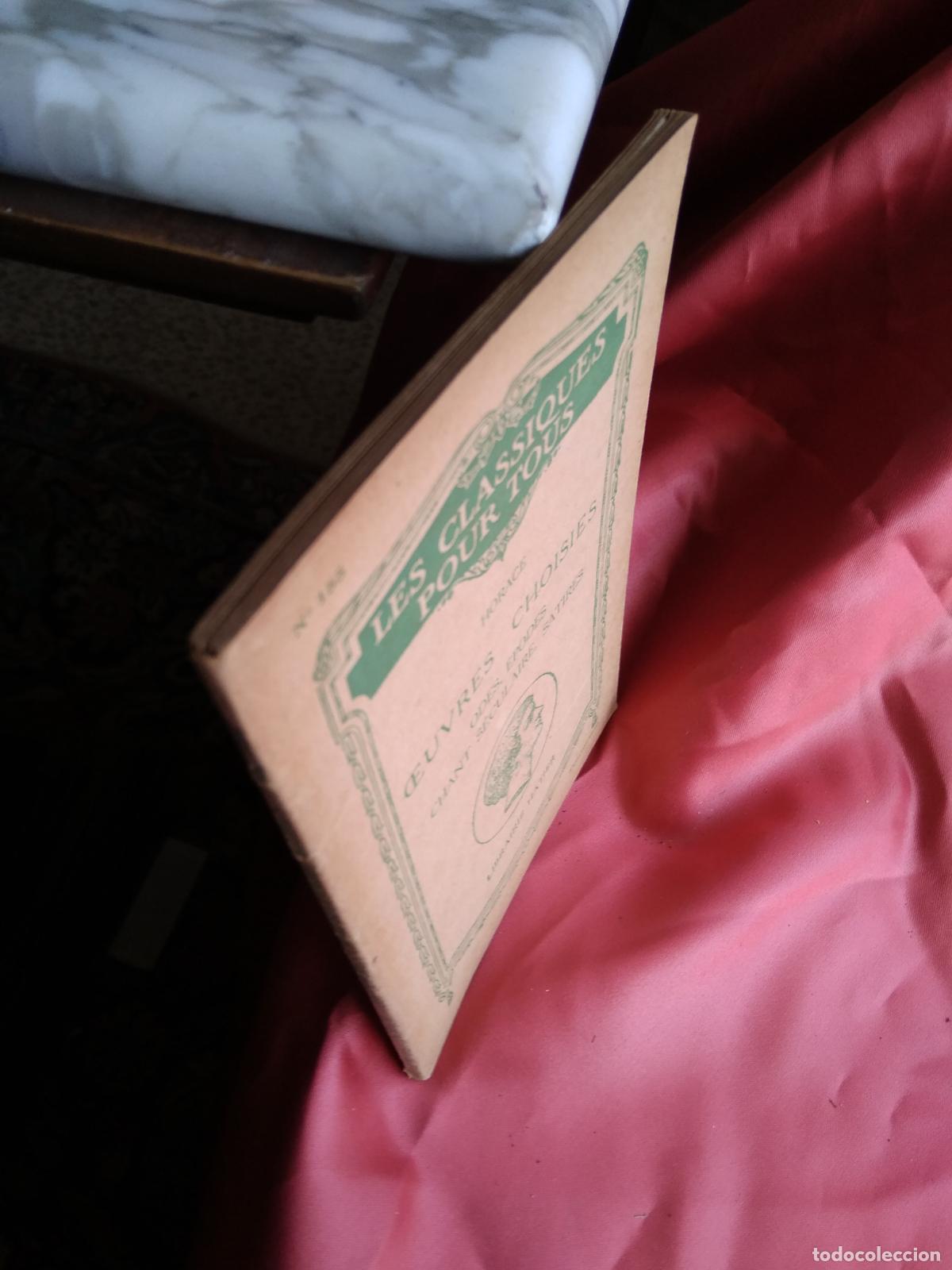 Libros: Ceuvres Choises Horace L.14508-1790 - Foto 4