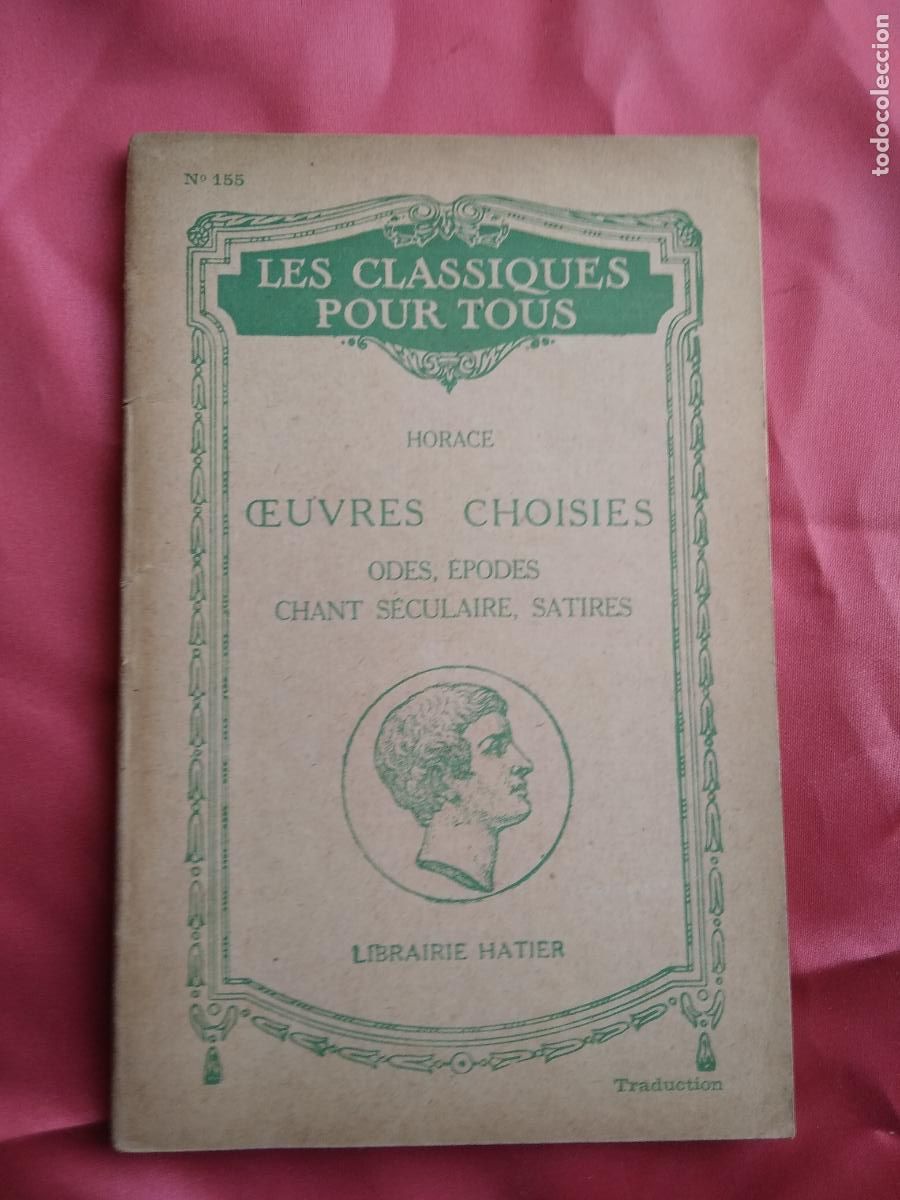 Libros: Ceuvres Choises Horace L.14508-1790 - Foto 1