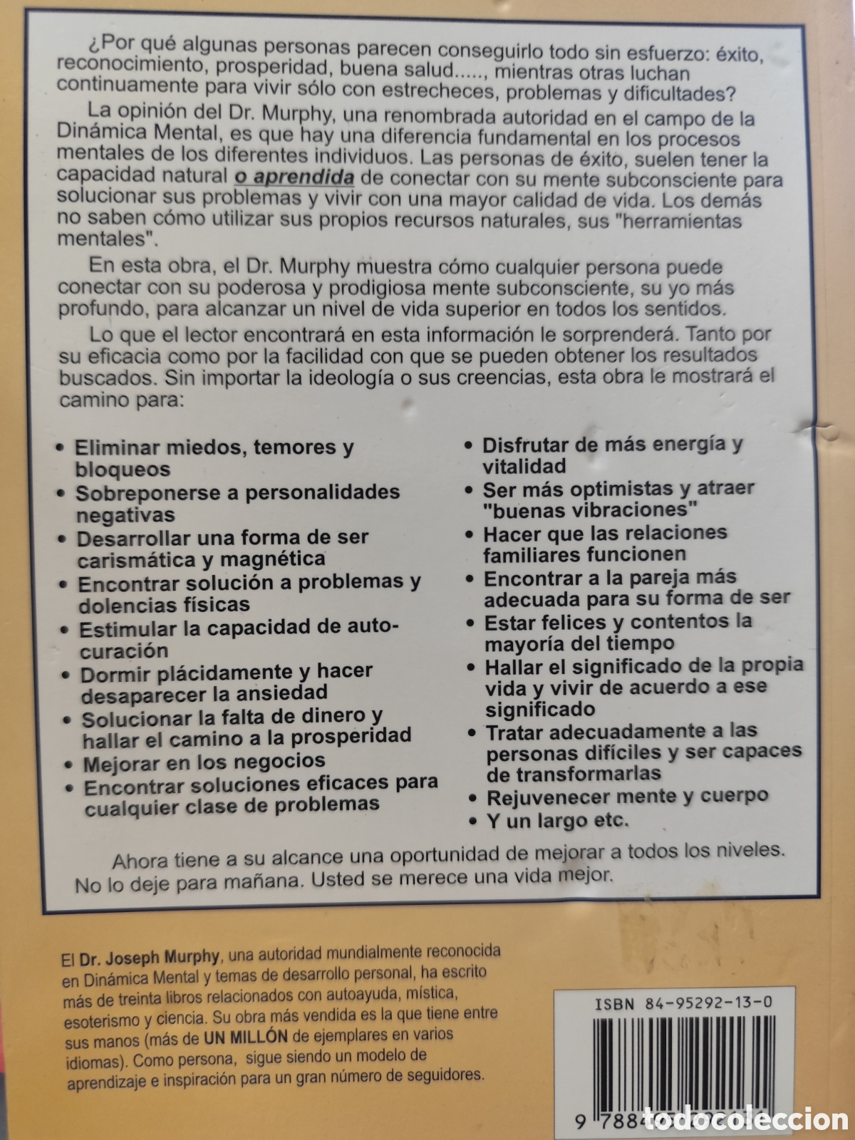 Libros: EL PODER DE SU MENTE SUBCONSCIENTE. Edici&oacute;n actualizada y revisada Ian McMahan - MURPHY,Joseph - Foto 2