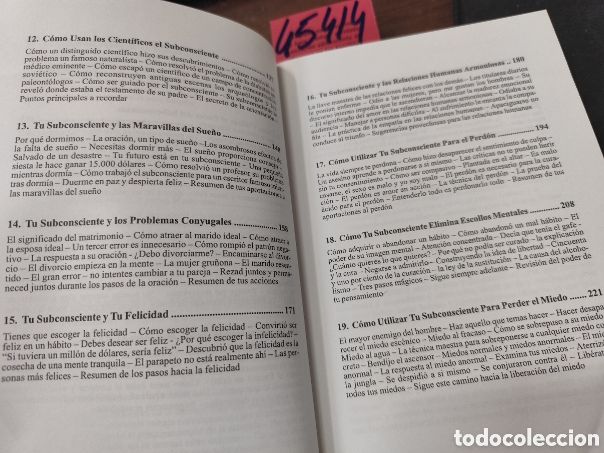 Libros: EL PODER DE SU MENTE SUBCONSCIENTE. Edici&oacute;n actualizada y revisada Ian McMahan - MURPHY,Joseph - Foto 7