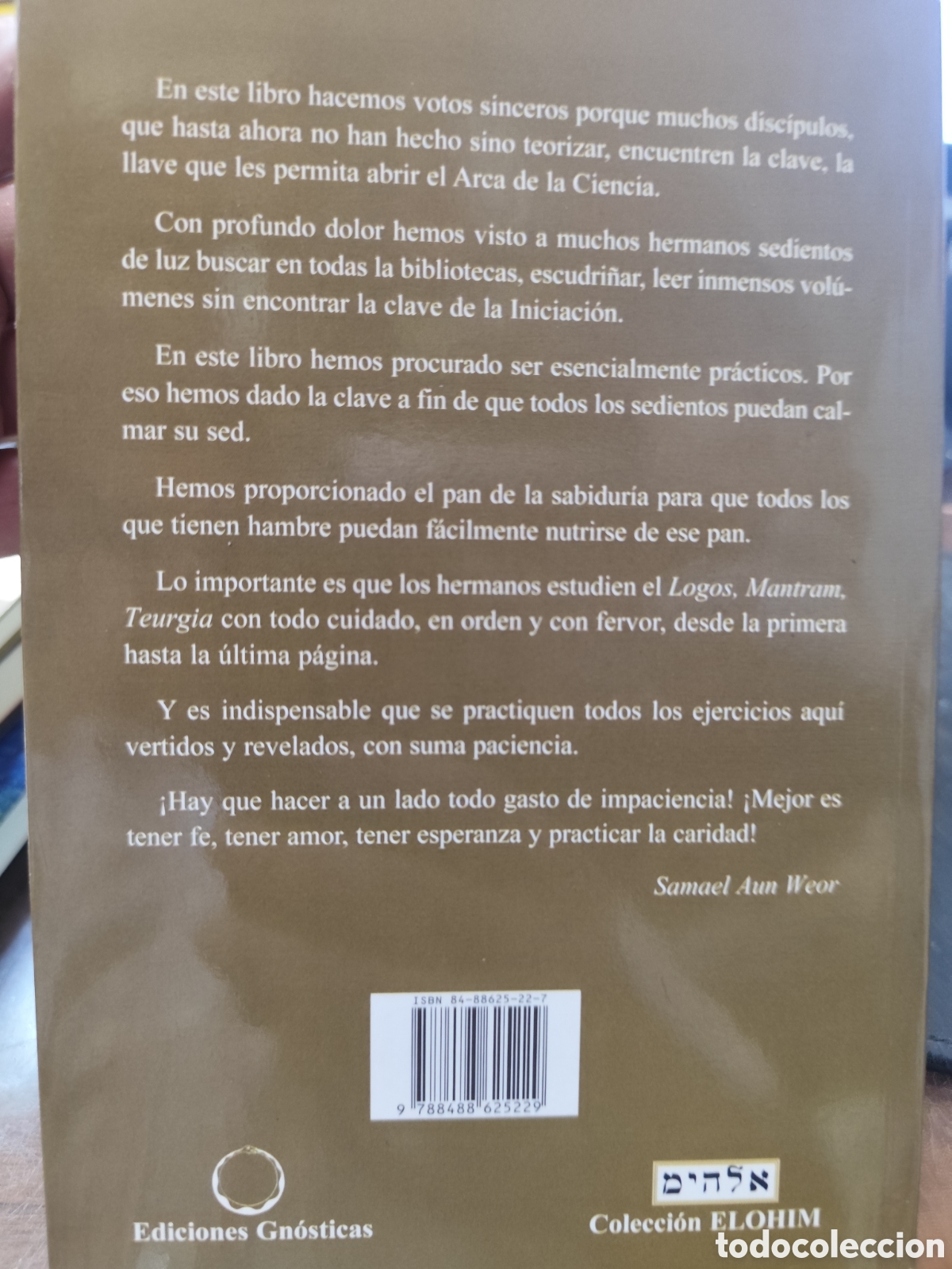 Libros: LOGOS MANTRAM TEURGIA - AUN WEOR,Samael - Foto 3