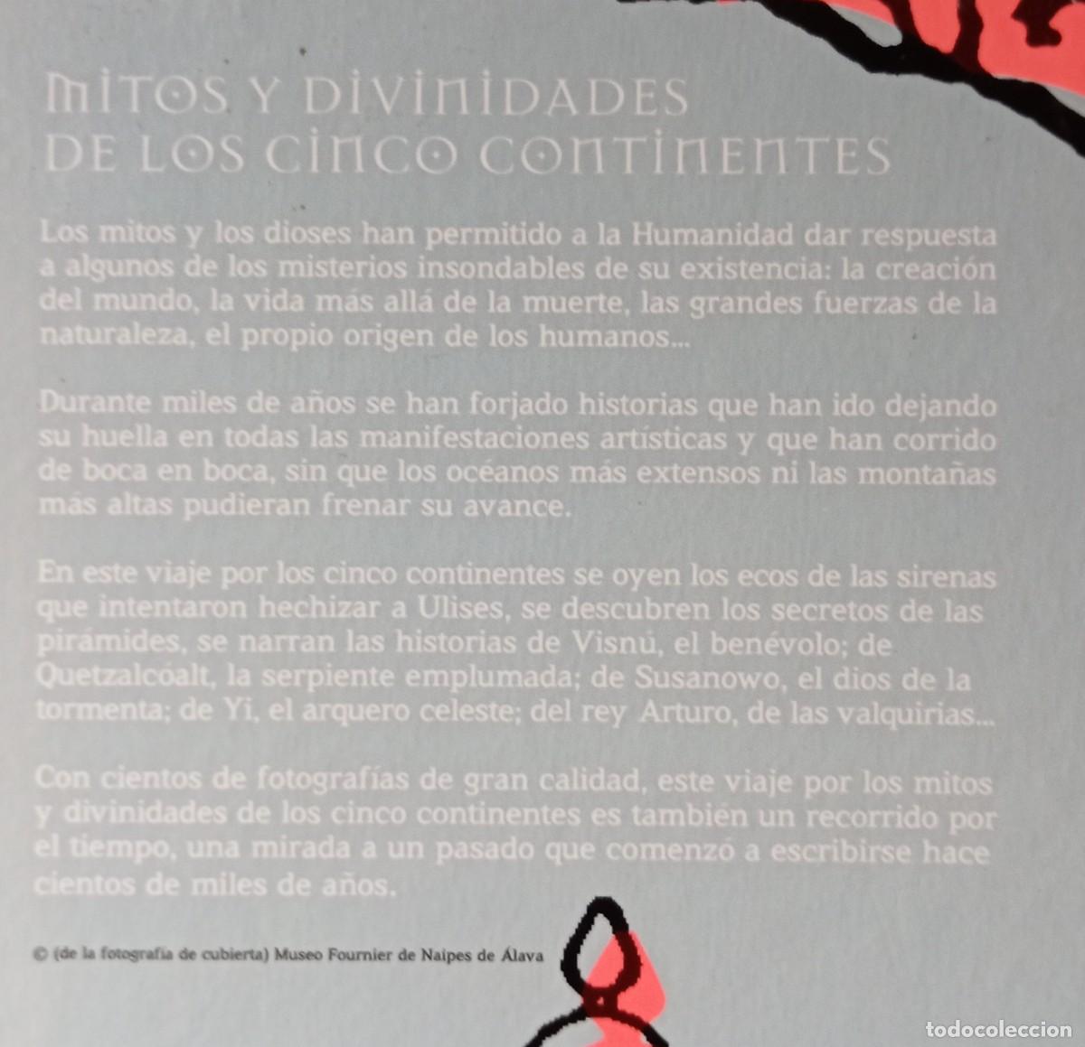 Libros: MITOS Y DIVINIDADES DE LOS CINCO CONTINENTES - FERNAND COMTE - Foto 5