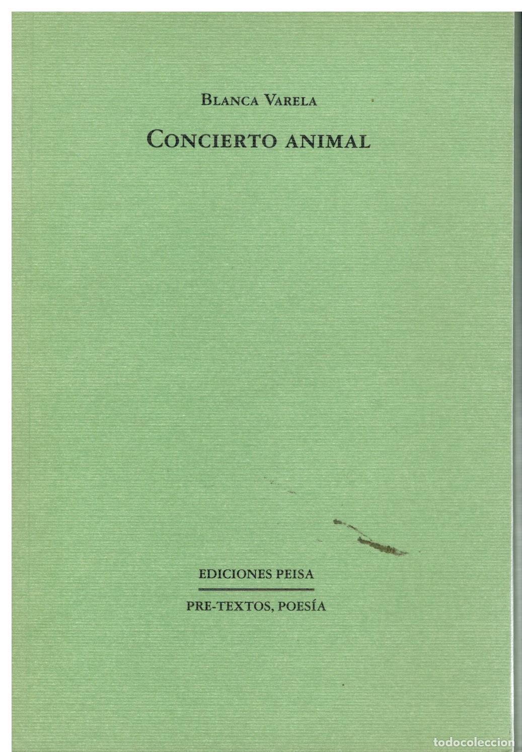 Libros: CONCIERTO ANIMAL. 1&ordf; edici&oacute;n. - Foto 1