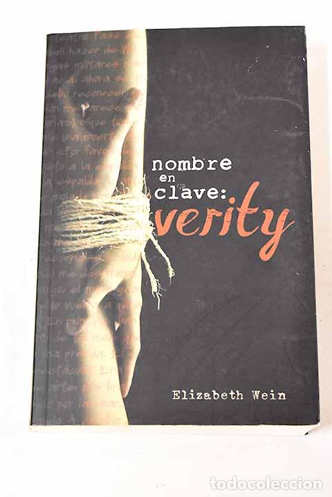 Libros: Nombre en clave, verity.- Wein, Elizabeth - Foto 1