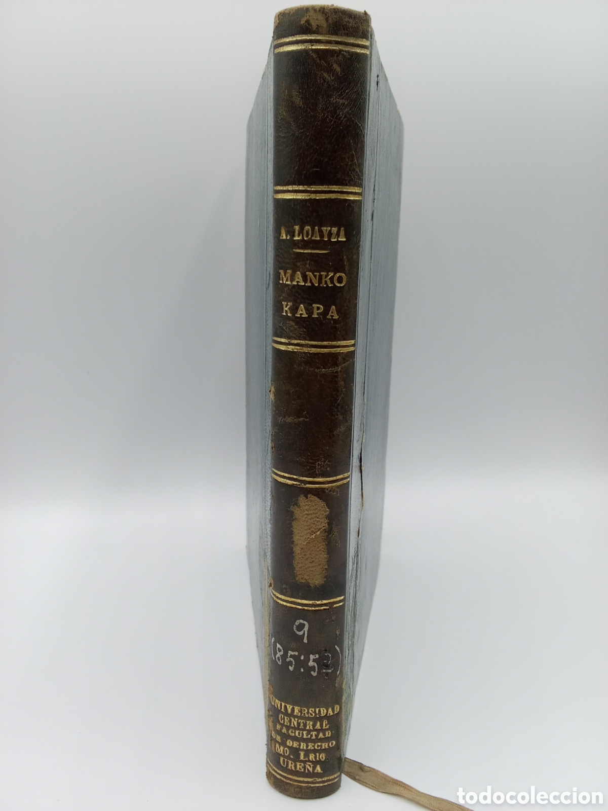 books: MANKO KAPA (EL FUNDADOR DEL IMPERIO DEL LOS INKAS FU&Eacute; JAPONES) - FRANCISCO A LOAYZA