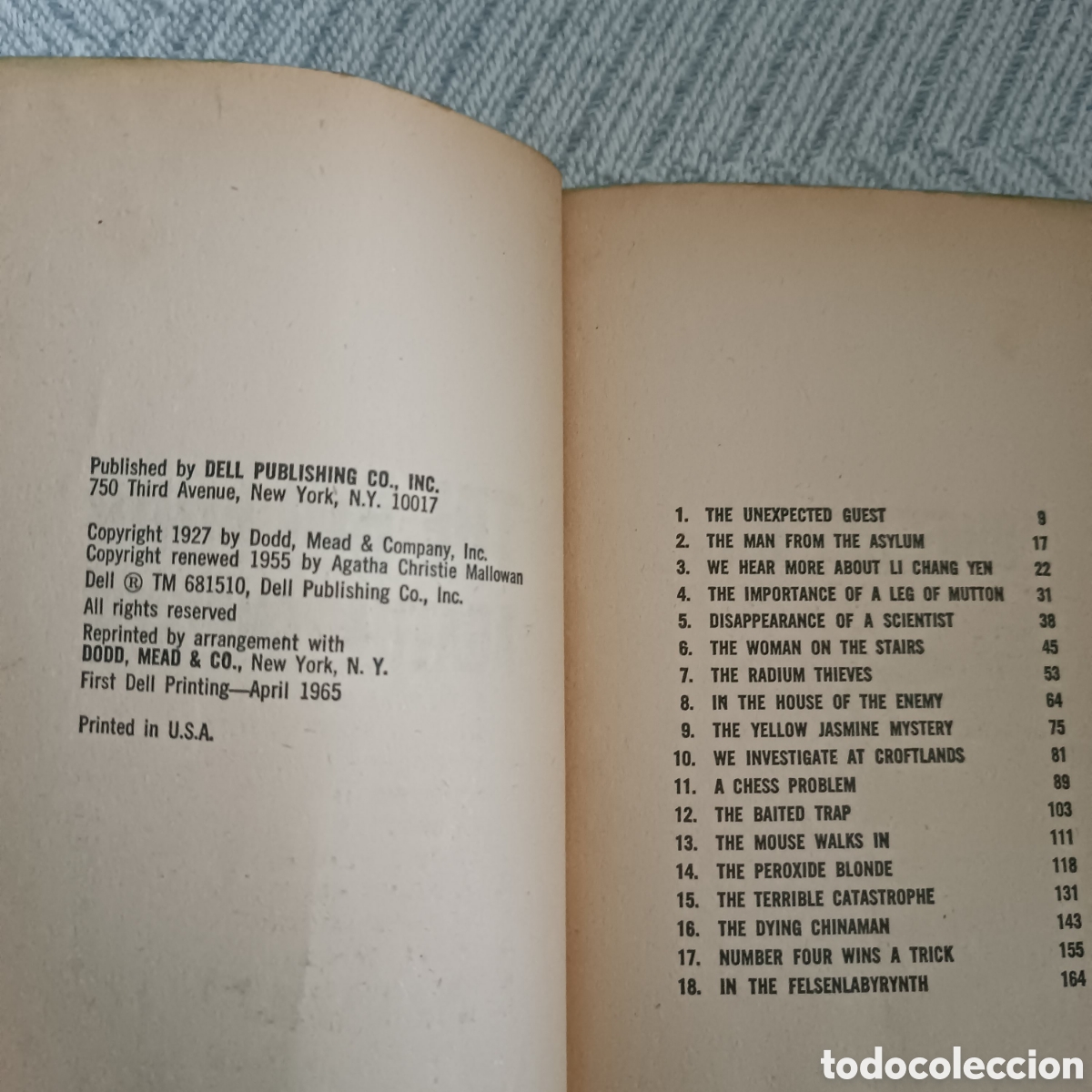 Libros: Libro Agatha Christie. The Big Four. 1965 - Foto 5
