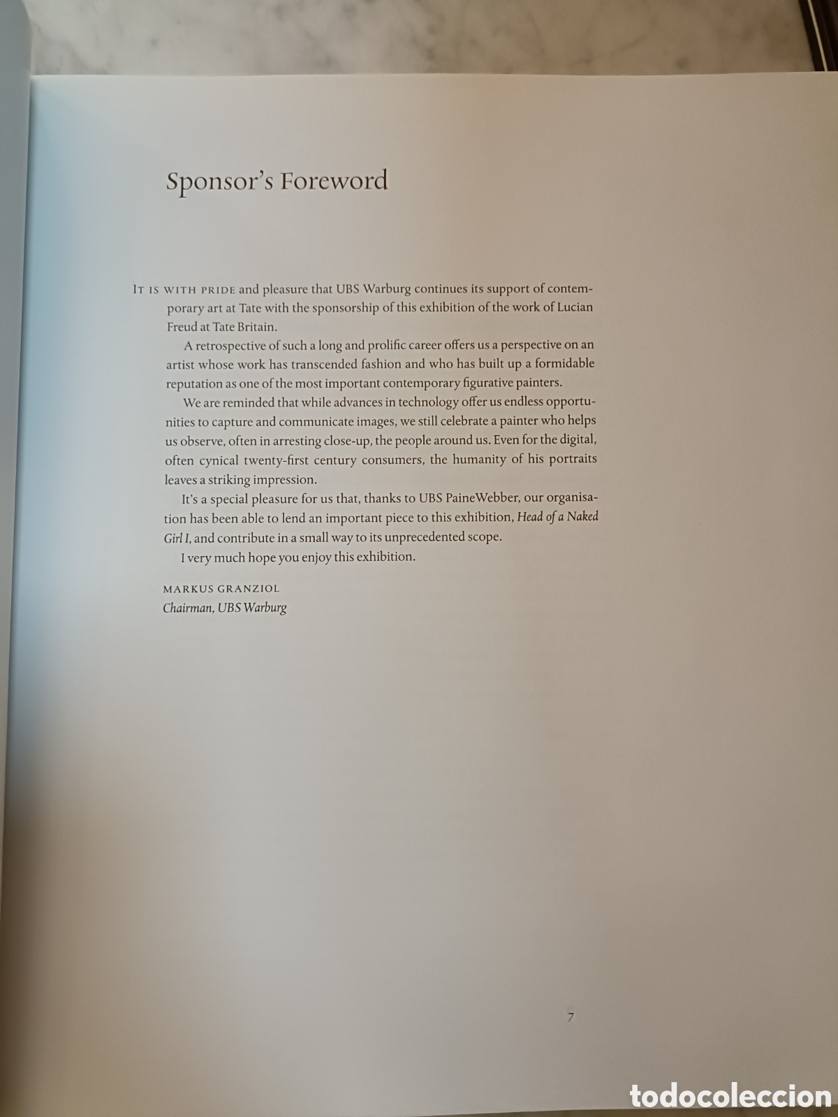 Libros: LUCIAN FREUD. TATE PUBLISHING. - Foto 7