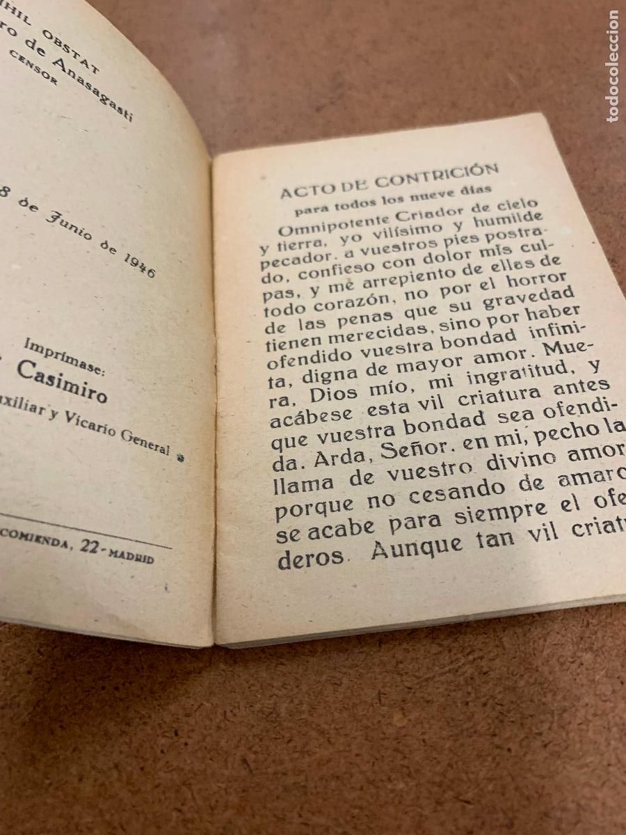 Libros: NOVENA a SAN ANTONIO DE PADUA. 32pgs. 12x8cms - Foto 2