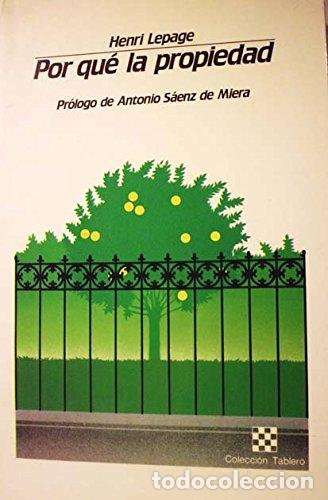 Libros: Por qu&eacute; la propiedad - Foto 1