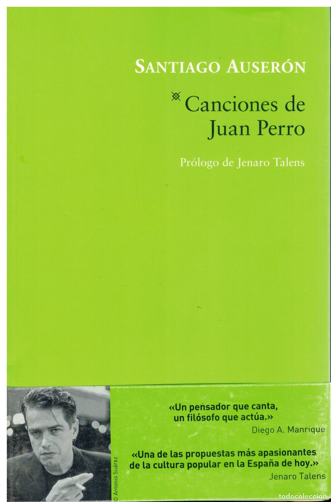 Libros: CANCIONES DE JUAN PERRO. Pr&oacute;logo de Jenaro Talens. - Foto 1