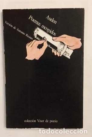 Libros: AUDEN, W. H. - Poemas escogidos. - Foto 1