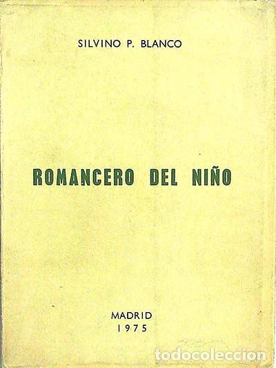 Libros: Romancero del ni&ntilde;o - Silvino P. Blanco - Foto 1