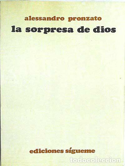 Libros: La sorpresa de Dios - Alessandro Pronzato - Foto 1