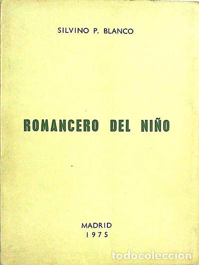 Libros: Romancero del ni&ntilde;o - Silvino P. Blanco - Foto 1