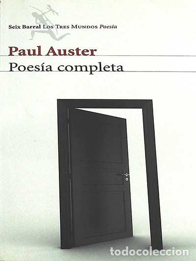 Libros: Poes&iacute;a completa - Auster, Paul - Foto 1