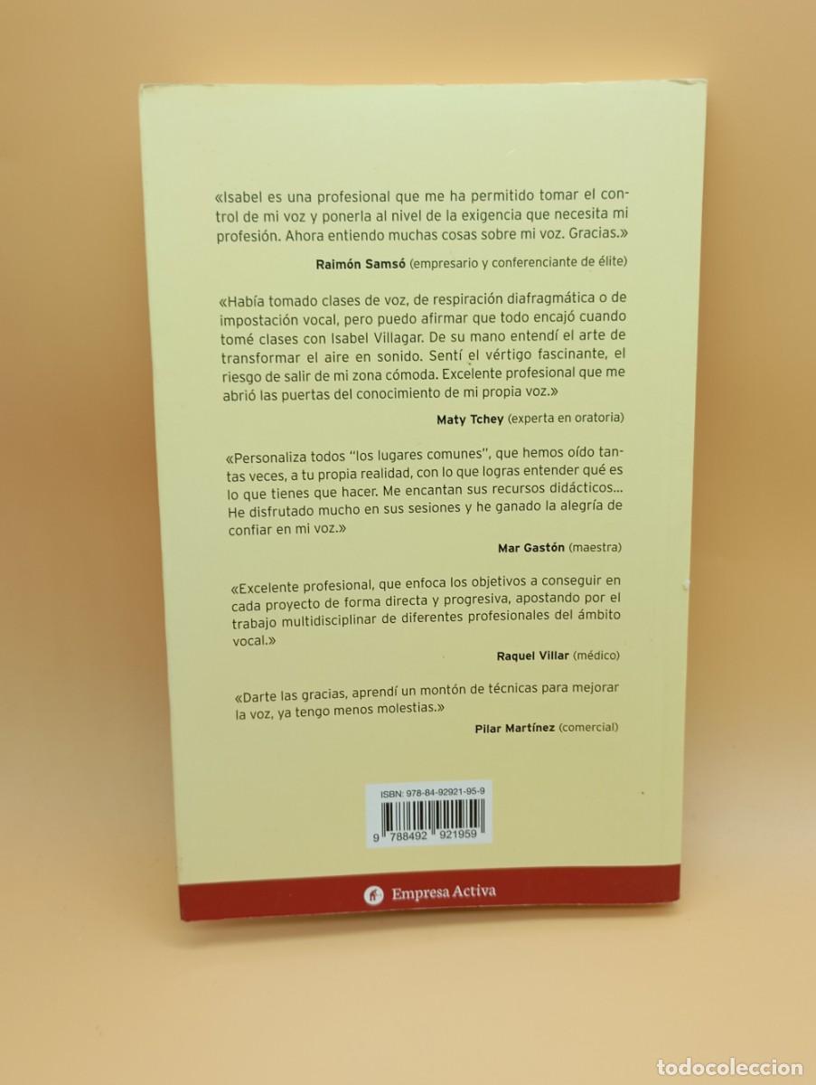 Libros: LA VOZ SI QUE IMPORTA, ISABEL VILLAGAR - Foto 6