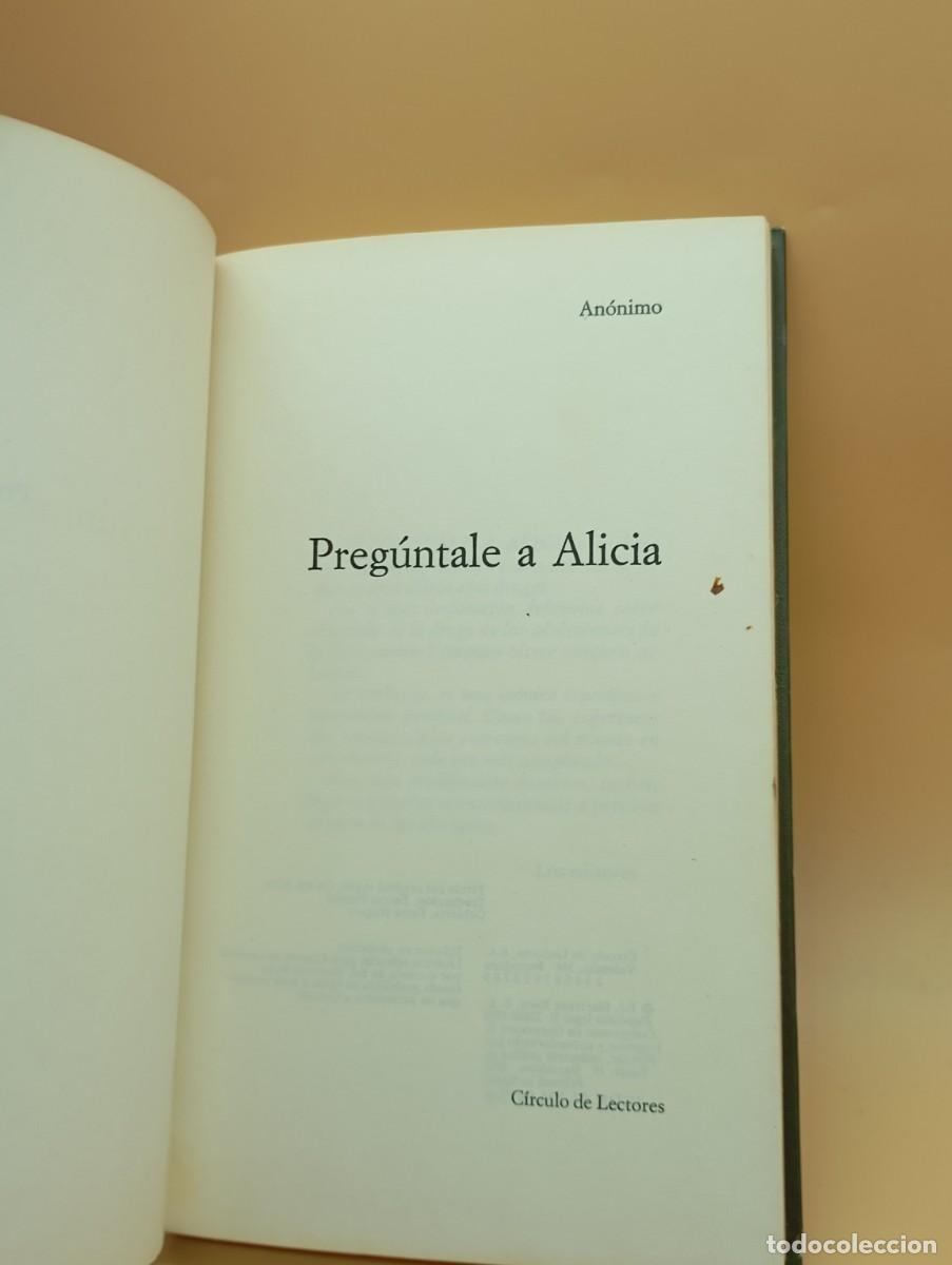 Libros: PREGUNTALE A ALICIA, ANONIMO - Foto 2