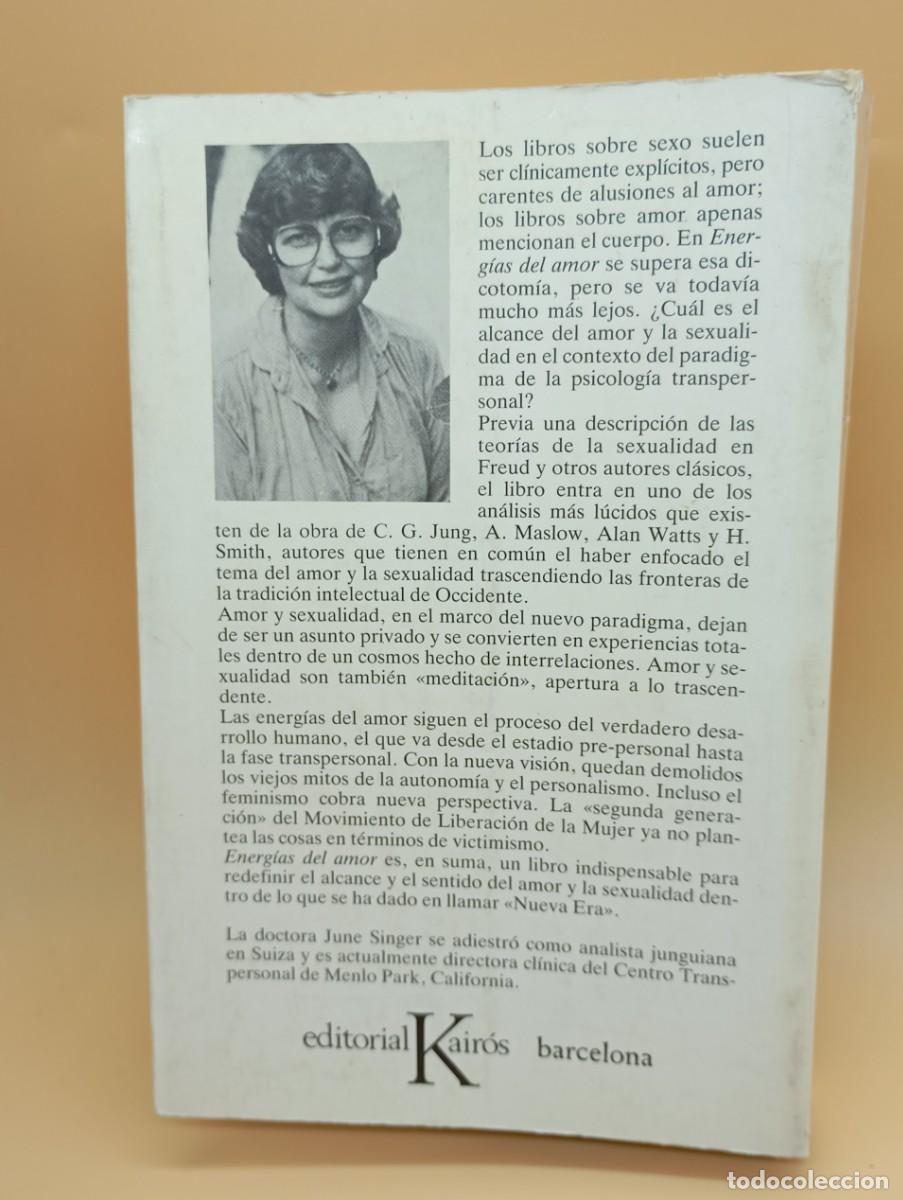 Libros: ENERGIAS DEL AMOR, JUNE SINGER - Foto 5
