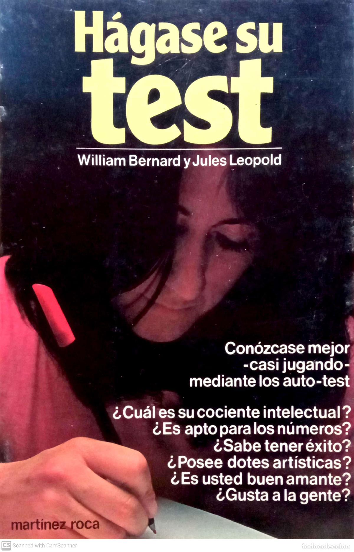 Libros: H&aacute;gase su test - William Bernard y Jules Leopold - Foto 1