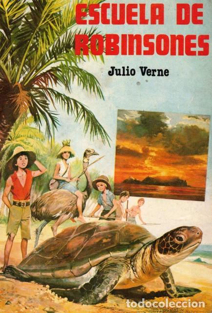 Libros: Escuela de robinsones - Verne, Julio - Foto 1