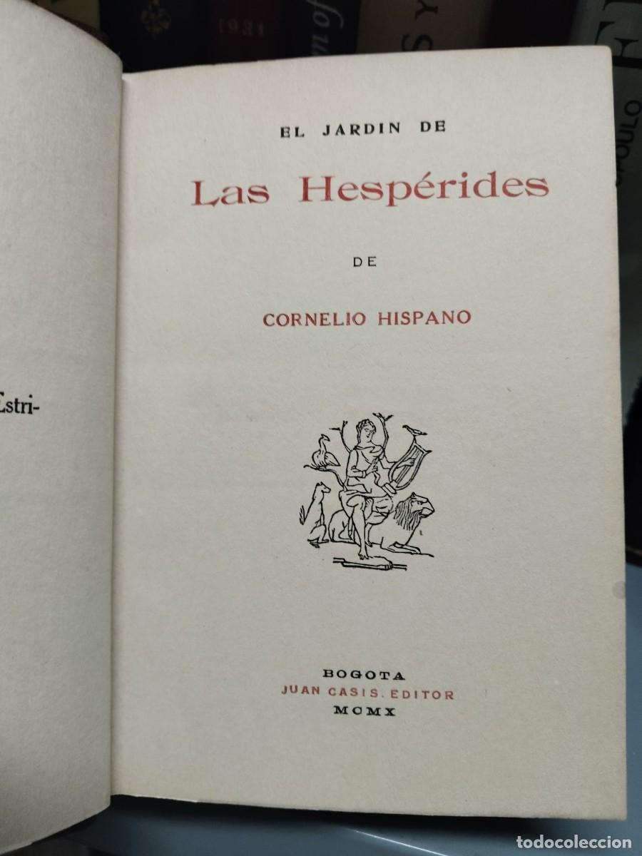 Libros: El jard&iacute;n de las Hesp&eacute;rides - HISPANO, Cornelio (Pseud. de Ismael L&oacute;pez) - Foto 1