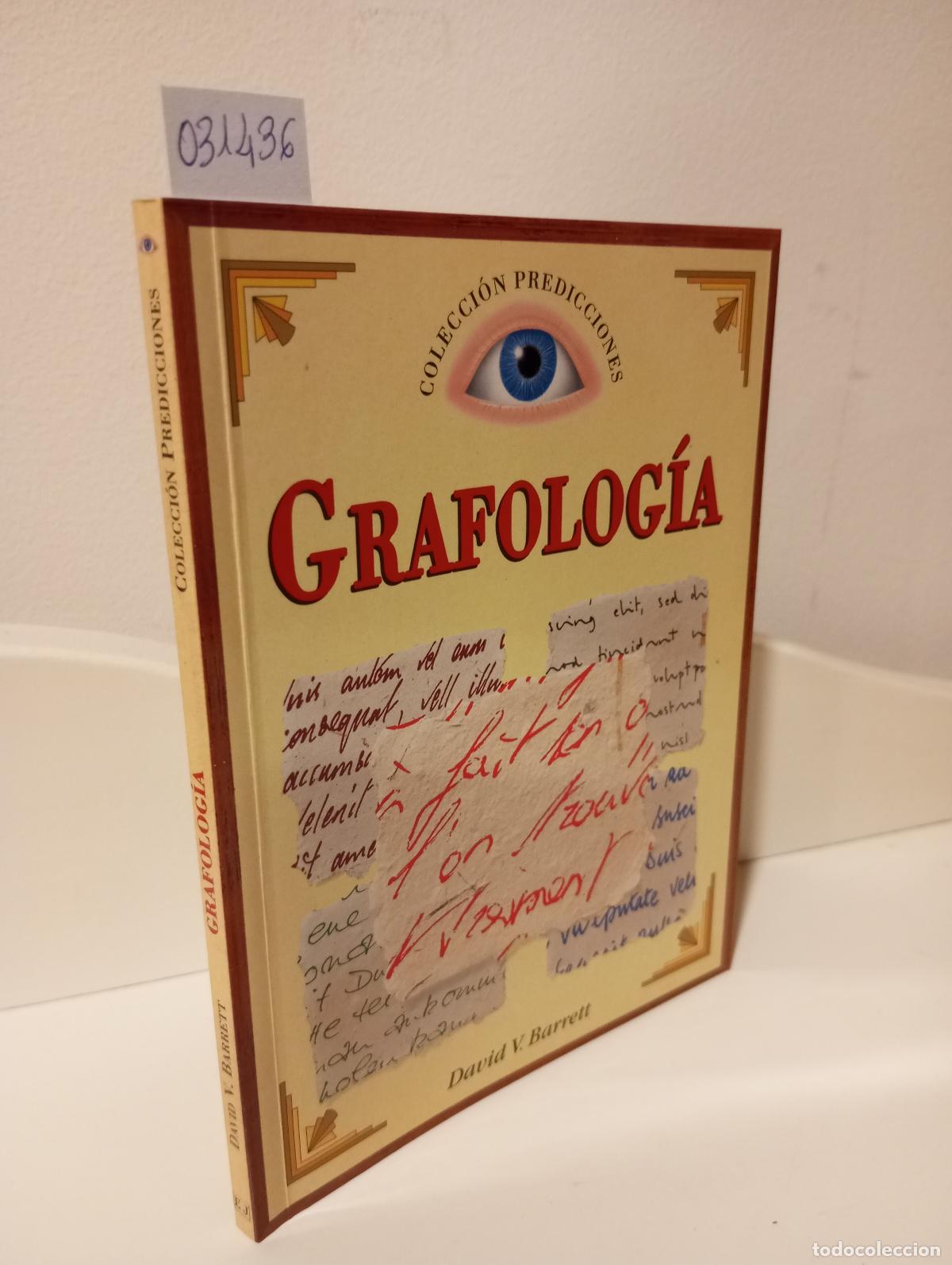 Libros: GRAFOLOGIA - COL. PREDICCIONES - Barrett, David V. - Foto 1