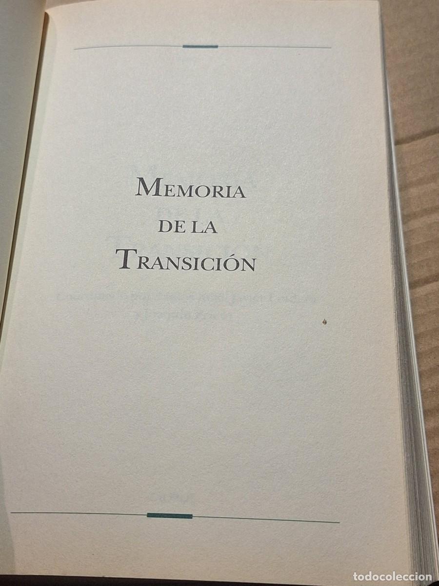 Libros: MEMORIA DE LA TRANSICI&Oacute;N. AA. VV.. Taurus 1996 - Foto 16