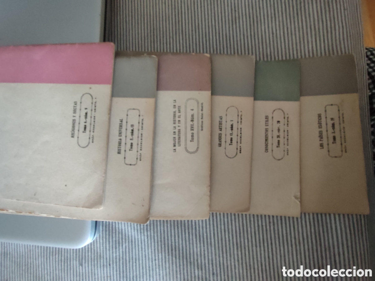 Libros: Colecci&oacute;n Para&iacute;so. Ediciones Espa&ntilde;a. 50 Minilibros. - Foto 5
