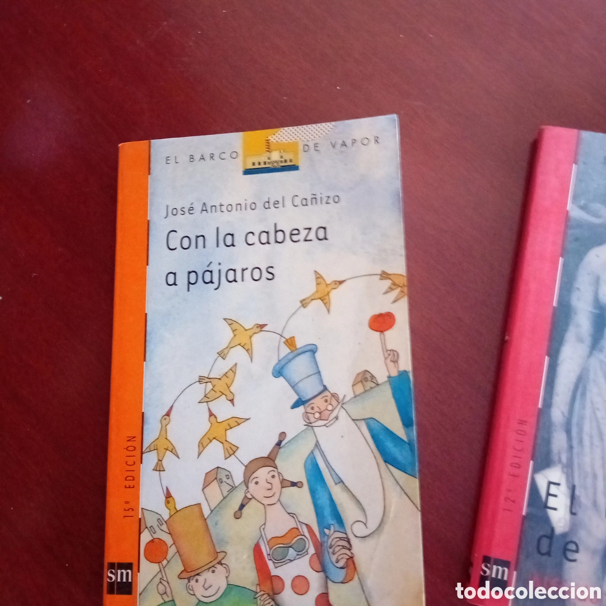 Libros: Con la cabeza a pajaros de barco de vapor