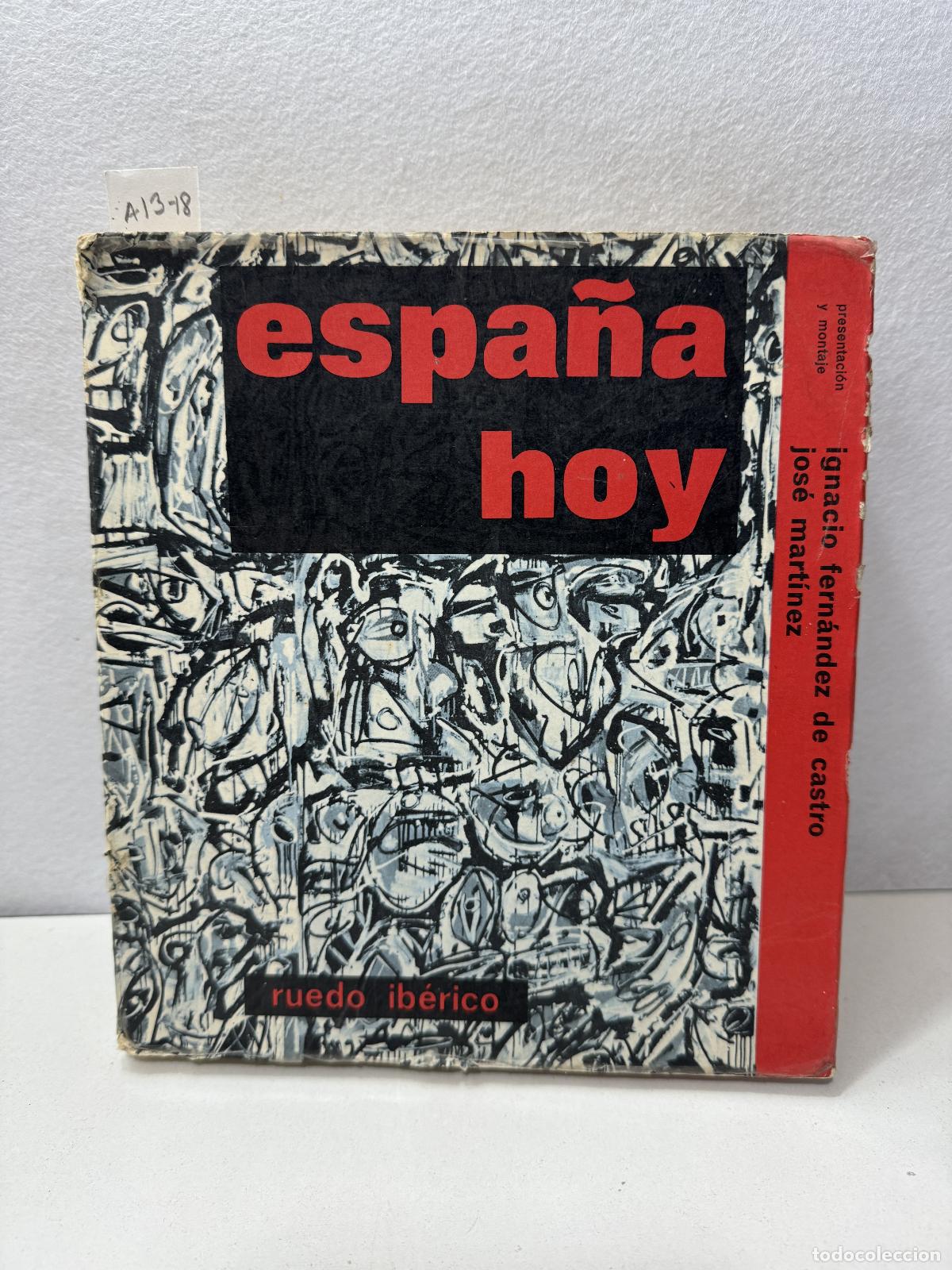 Libros: FERN&Aacute;NDEZ DE CASTRO, Ignacio; MART&Iacute;NEZ, Jos&eacute;: - Espa&ntilde;a hoy. - Foto 1