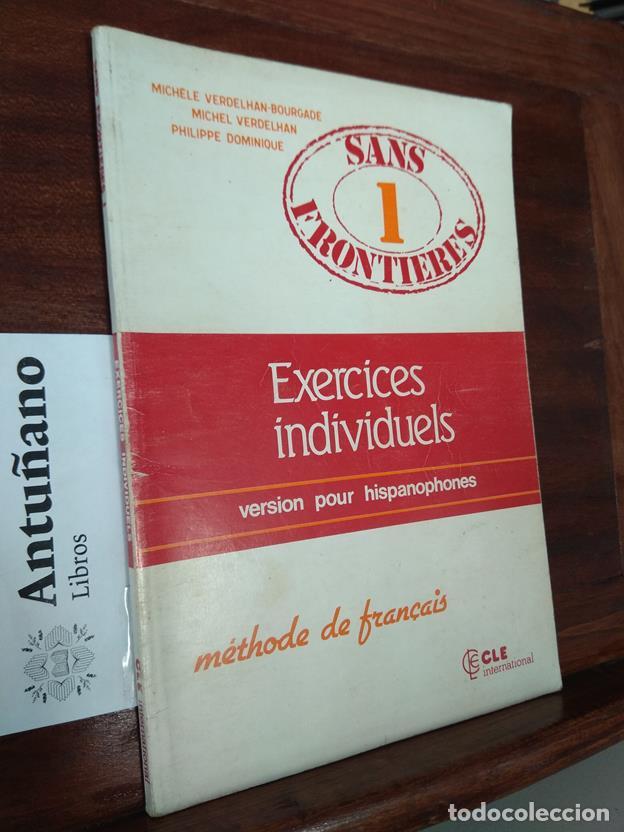 Libros: Sans frontieres 1. Exercices individuels. Methode de francais - Foto 1